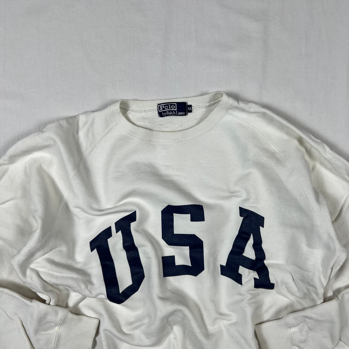 90‘s 폴로랄프로렌 og usa 성조기 맨투맨 상품이미지2