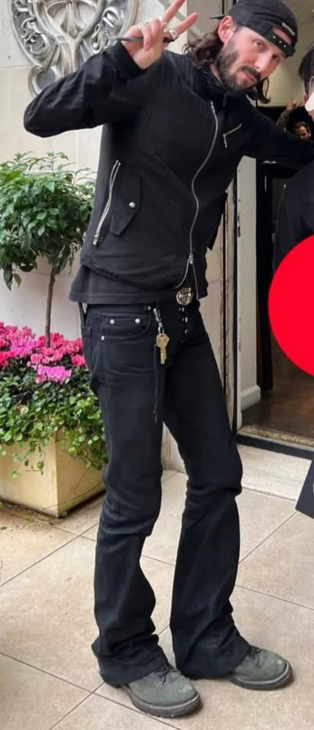 크롬하츠 RS 플레어 데님팬츠 34사이즈 상품이미지3