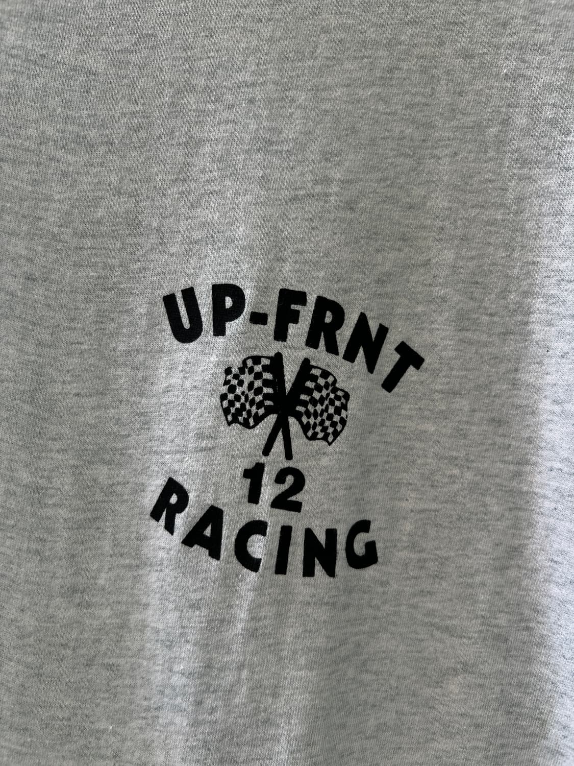 [XL]90's USA Made UP-FRNT 레이싱 싱글스티치 티셔츠 상품이미지5