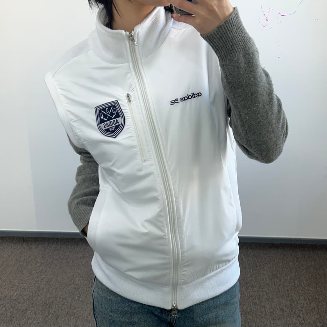 Adidas 아디다스 1949 슬리브 탈부착 2-way 집업  상품이미지2