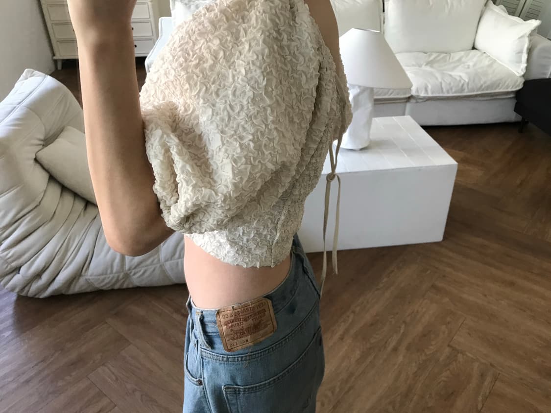 vintage puff top 상품이미지6