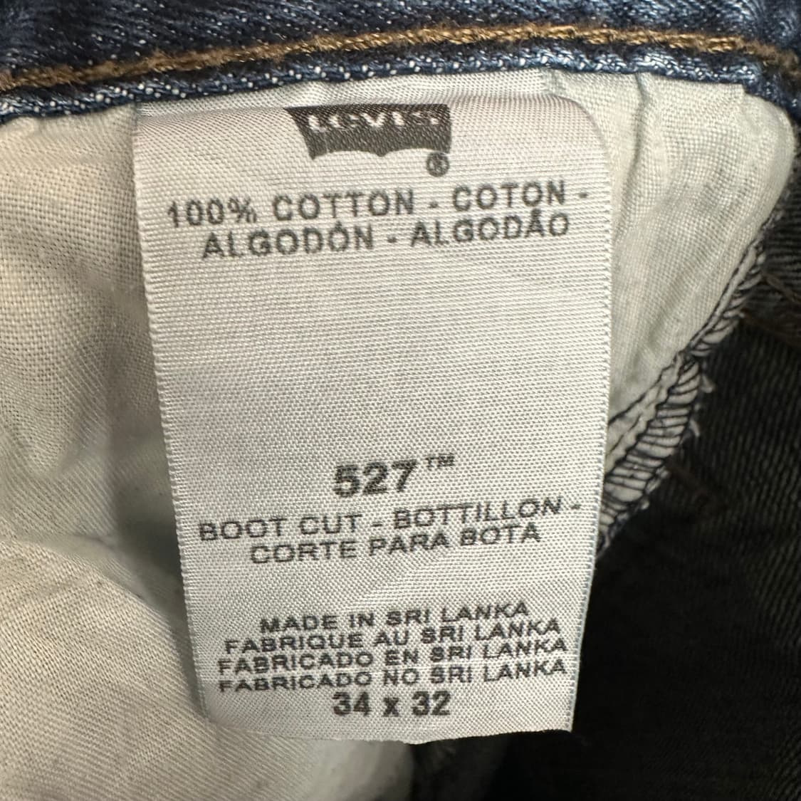 00‘s 리바이스 527  로우라이즈 부츠컷 상품이미지8