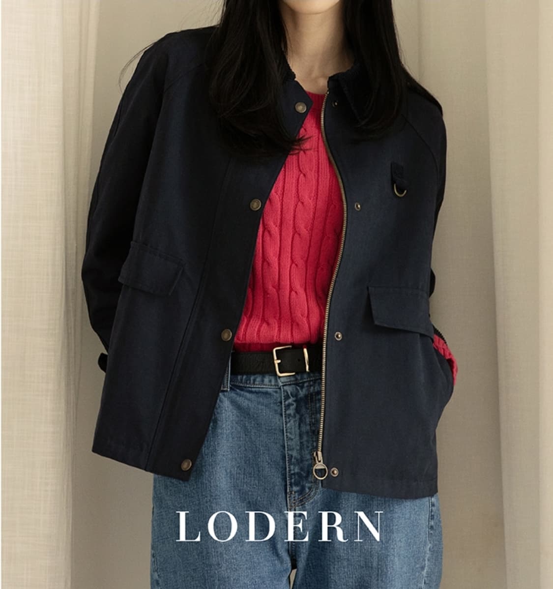 LODERN 로던 코튼 헌팅 자켓 77 상품이미지4