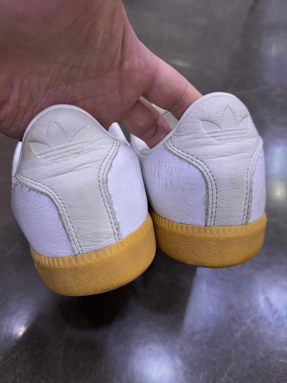 아디다스 BW 아미 독일군 스니커즈 화이트 검 265 상품이미지7