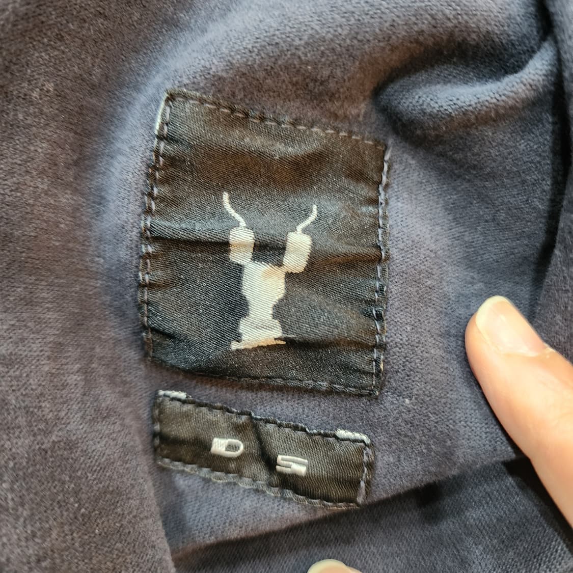 릭오웬스 다크쉐도우 반팔 XS (오버핏) 상품이미지6