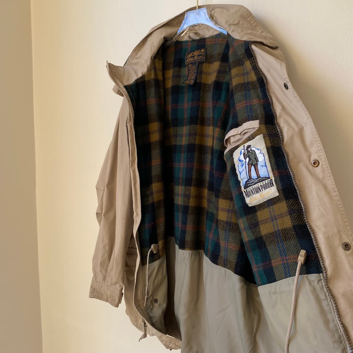 🌊Eddie Bauer wool-lined Mountain parka 상품이미지7