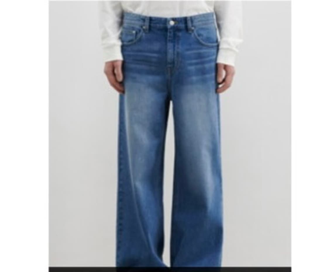 Loose fit denim pants 상품이미지1