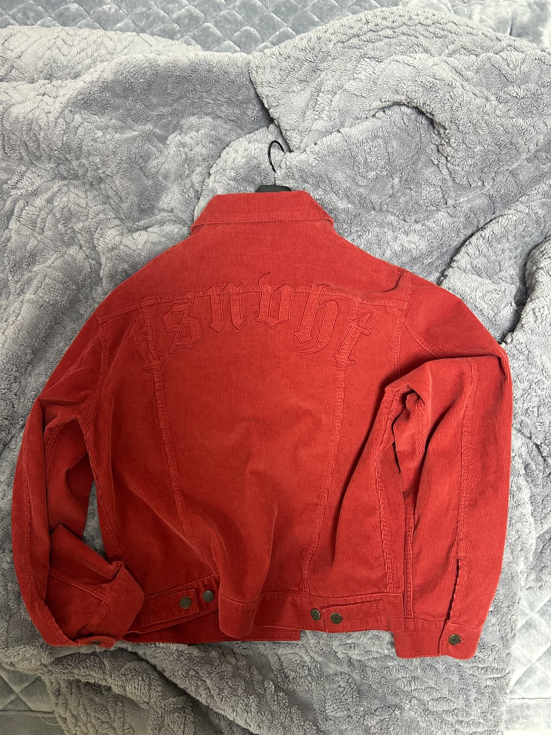 L) 디스이즈네버댓 코듀로이 트러커 자켓 레드 상품이미지3