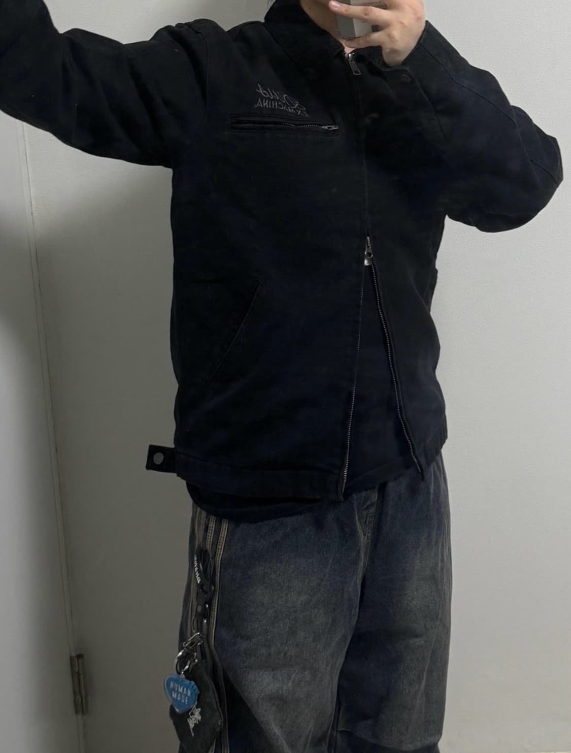 데우스 엑스 마키나 어드레스 워크웨어 자켓 블랙  상품이미지3