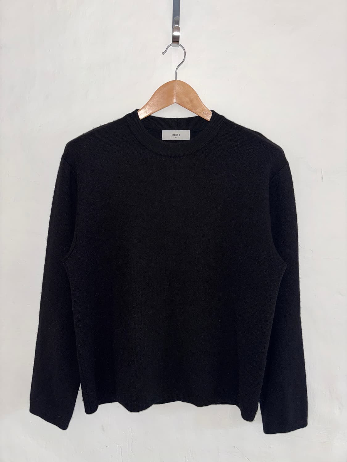 Lmood 엘무드 블랙 니트 상품이미지1
