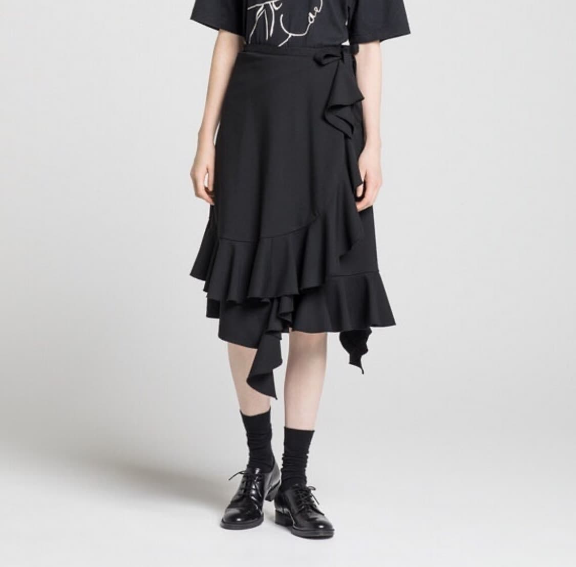 JWANDERSON*유니클로 스트라이프 러플 스커트 상품이미지5