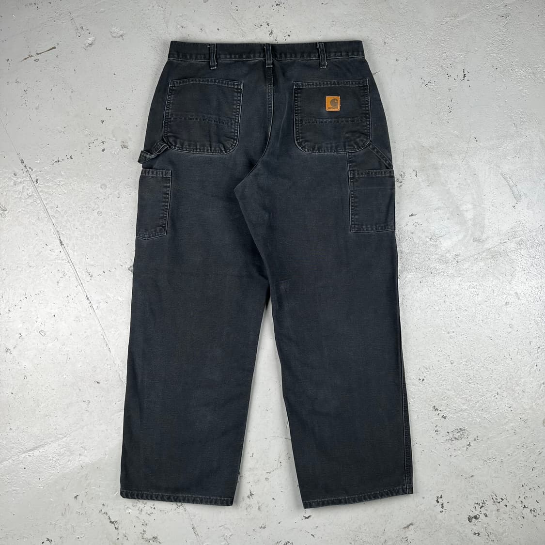빈티지 칼하트 블랙 싱글니 카펜터 팬츠 B11BLK 상품이미지3