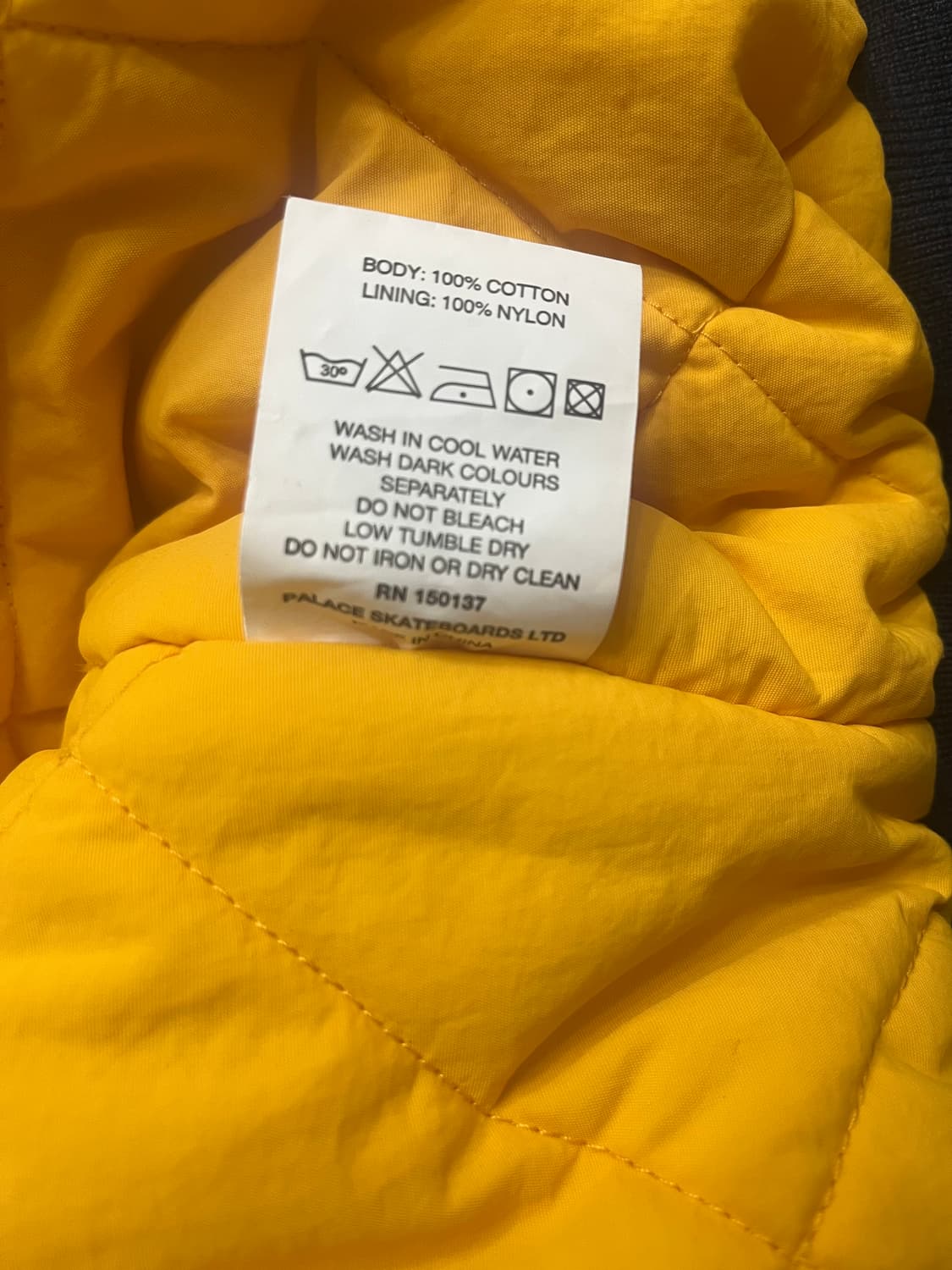 ( M ) 팔라스 고트 바시티 자켓 네이비 컨디션 최상 상품이미지8