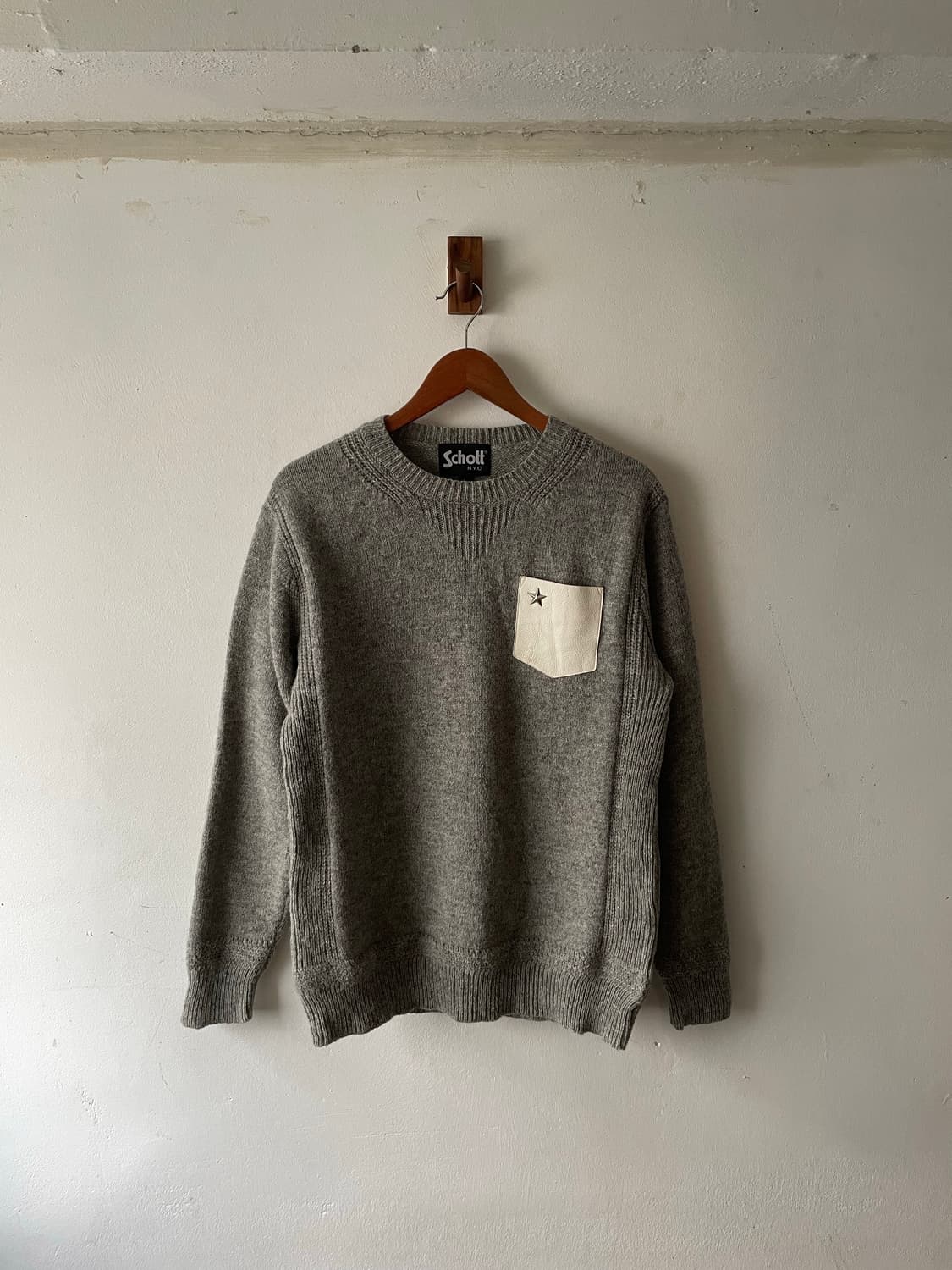 JPN Vintage Schott Wool Knit 상품이미지2