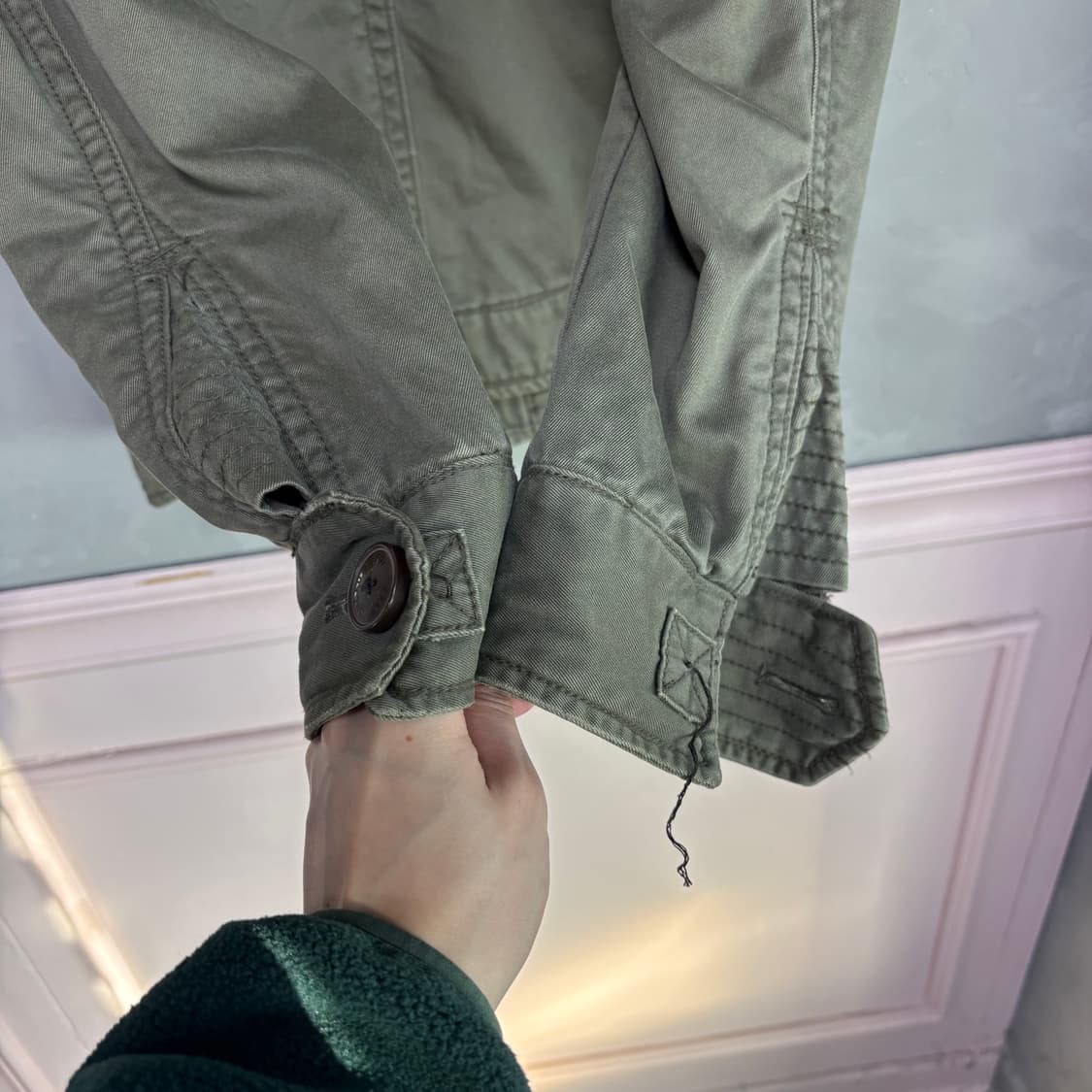 후아유 빈티지 M-65 필드자켓 올리브 카키 상품이미지4