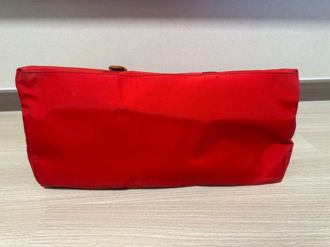 브릭스(BRIC'S) 나일론 가죽 트리밍 토트백/숄더백 (레드) 판매합니 상품이미지6