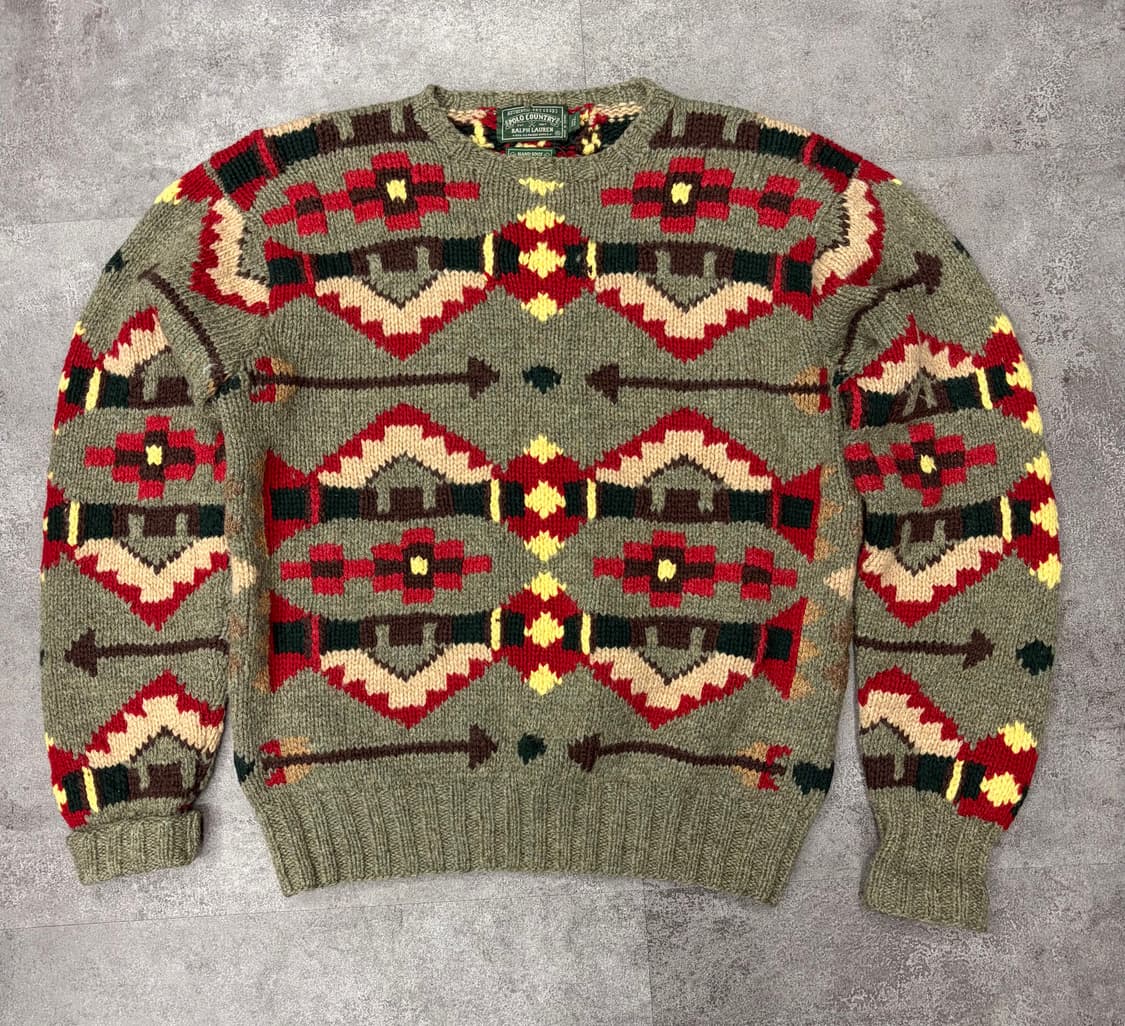 90s 폴로 컨트리 랄프로렌 스웨터 상품이미지1