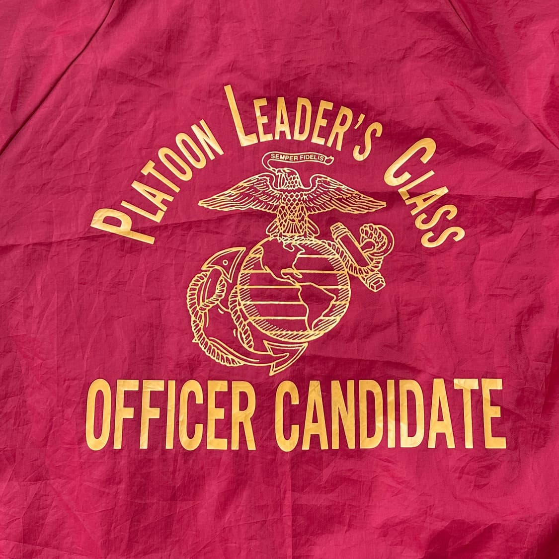 80s USA USMC 나일론 코치 자켓 M 상품이미지4