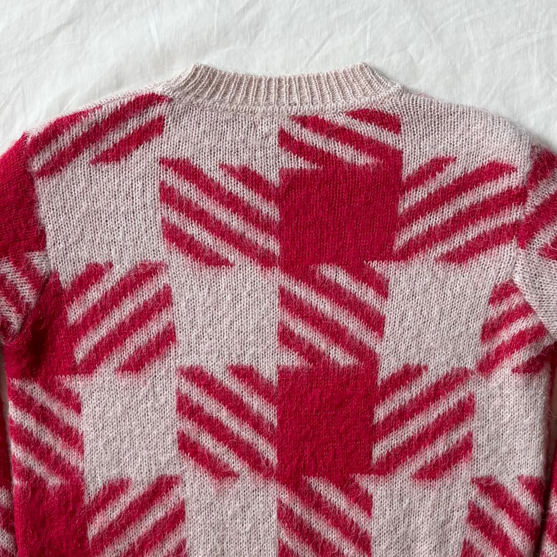 (44-44반) sandro 산드로 자카드 모헤어 스웨터 상품이미지9