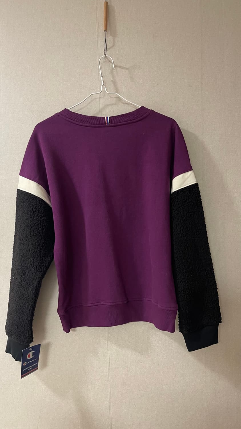 택달린 새상품) 챔피온 해리티지 셰르파 크루 블록 로고 뽀글이 맨투맨 S 상품이미지9