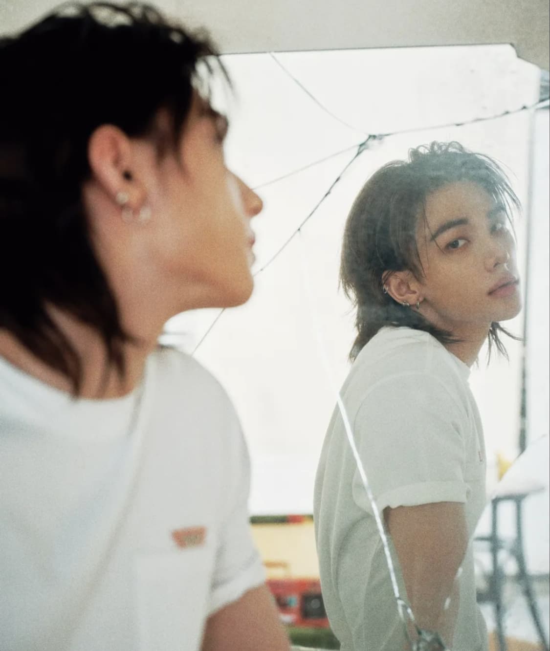 게스 미니 오리지날 삼각 포켓 반팔티 상품이미지2