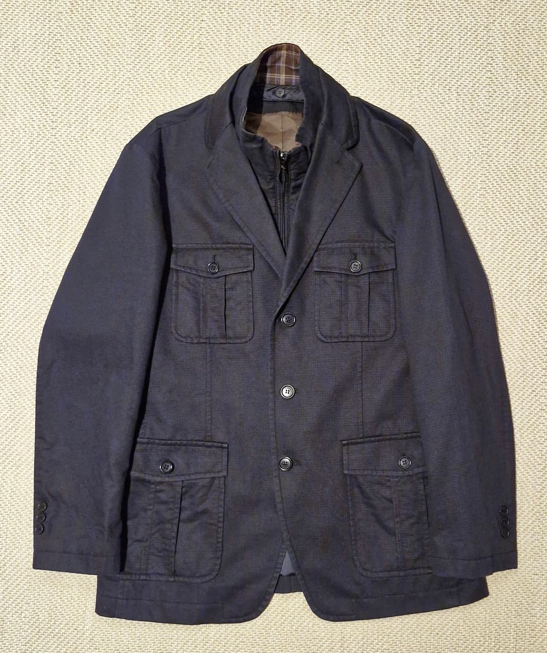 헨리코튼 밀리터리 사파리 자켓 100 상품이미지1