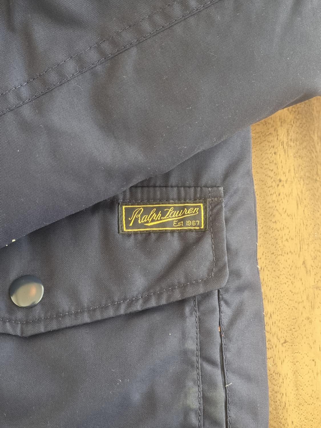 폴로 랄프로렌 네이비 다운 패딩 자켓 상품이미지3