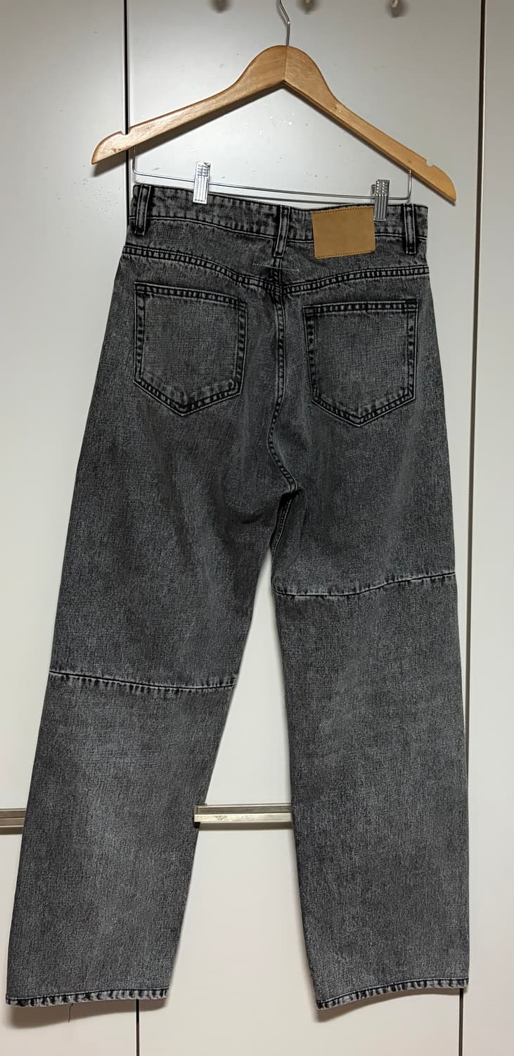 마르지엘라 MM6 패널 워싱 진 (워시블랙/그레이) 상품이미지2