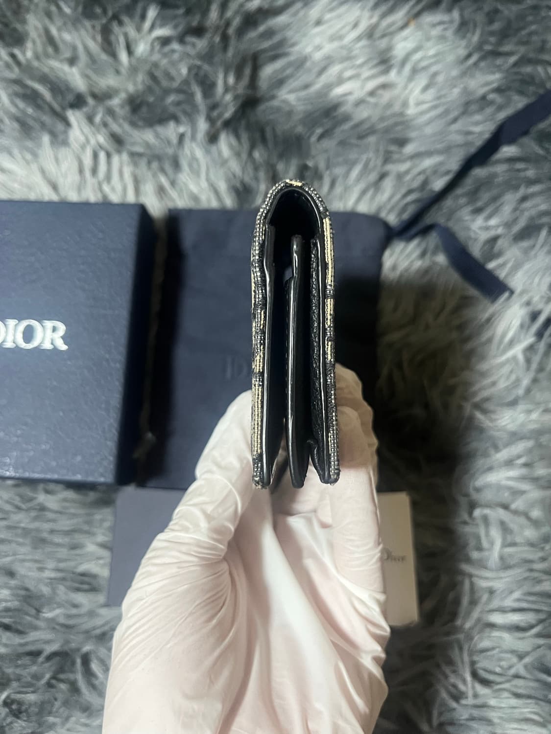 디올 비즈니스 오블리크 카드지갑 상품이미지5