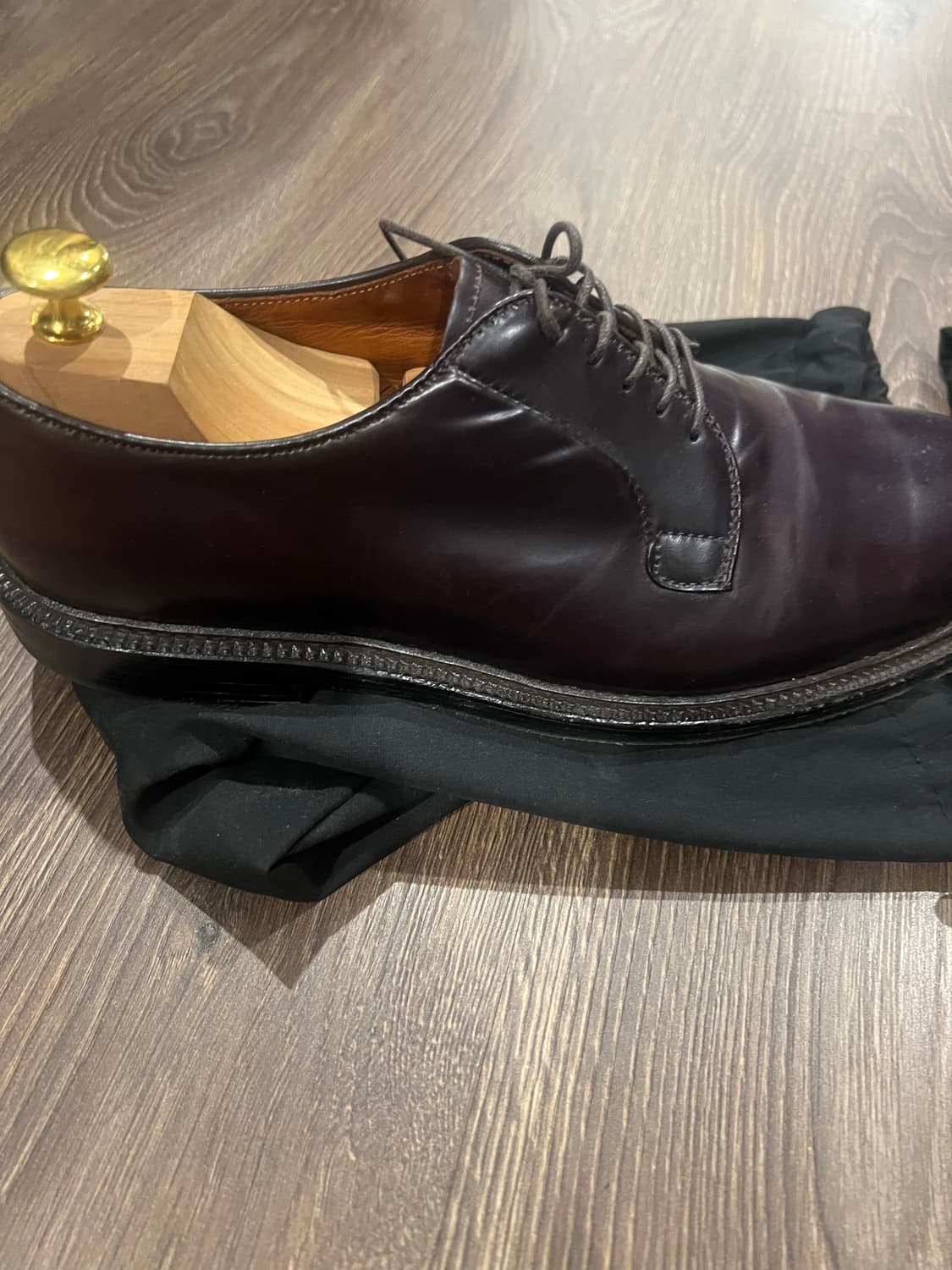 알든 코도반 990 9d(버건디) 상품이미지10