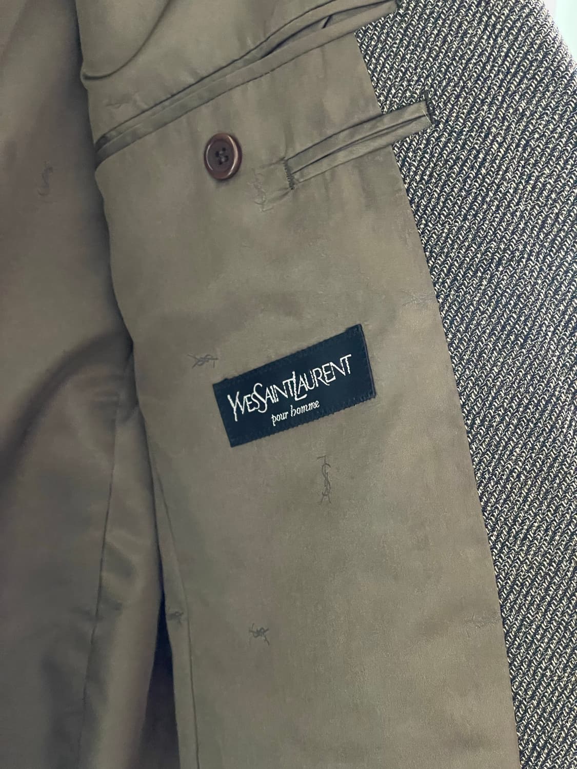 입생로랑 2B 남성 모 블레이저 자켓 상품이미지3