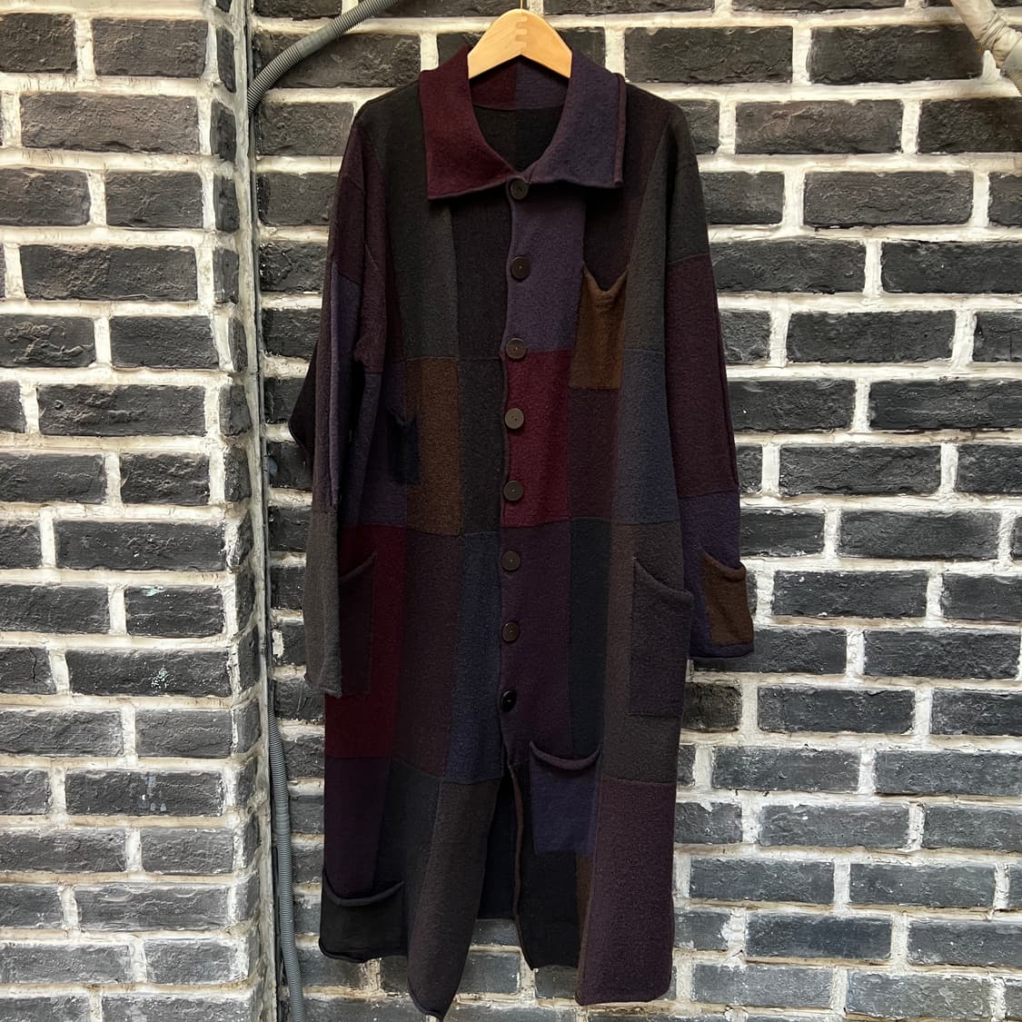 Jurgen lehl 패치워크 코트 상품이미지2