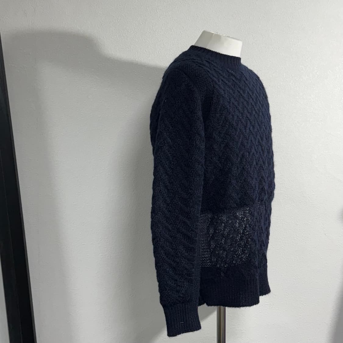 15aw 준야와타나베 맨 꼼데가르송 레이어드 니트 스웨터s 상품이미지2