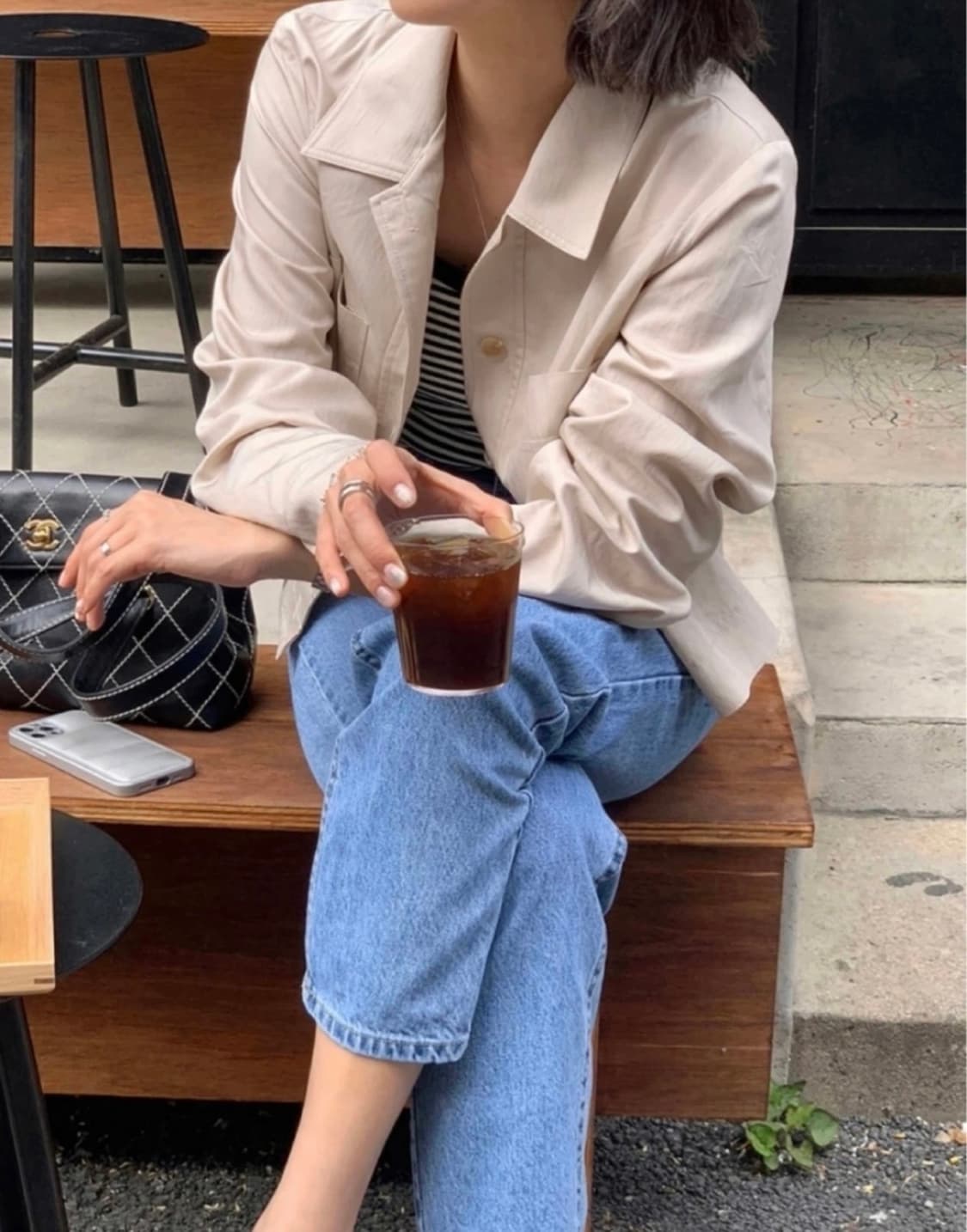 에이치모드 베이지셔츠 상품이미지4