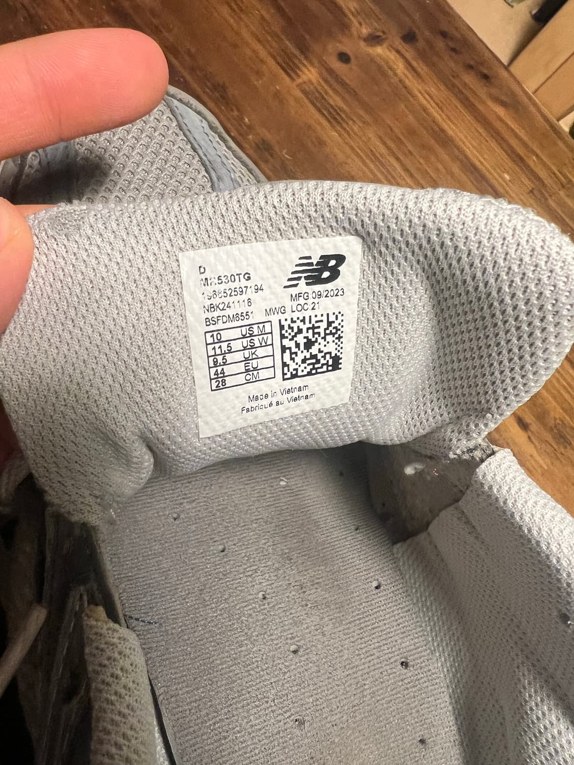 빈티지그레이 뉴발란스530 상품이미지3