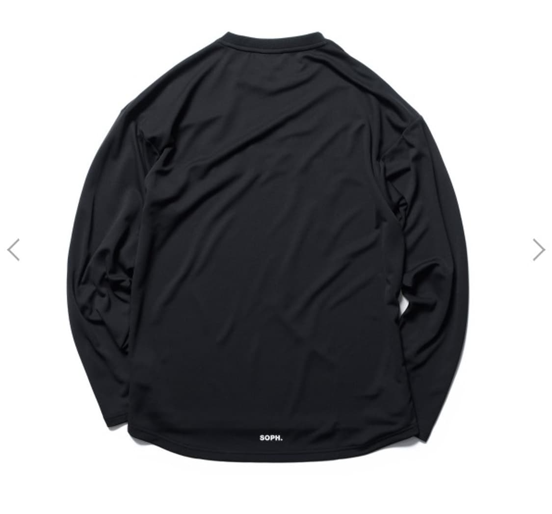 F.C.R.B. L/S TOP TOUR TEE BLACK 상품이미지2