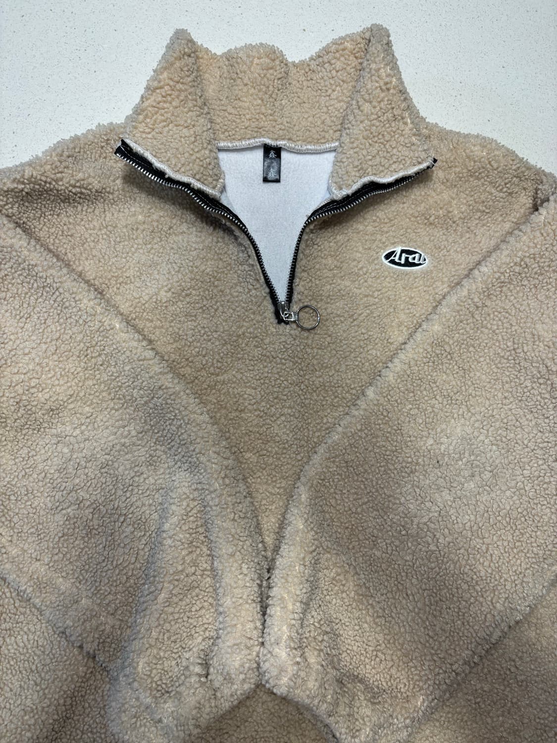 양털 반집업 상의 상품이미지2