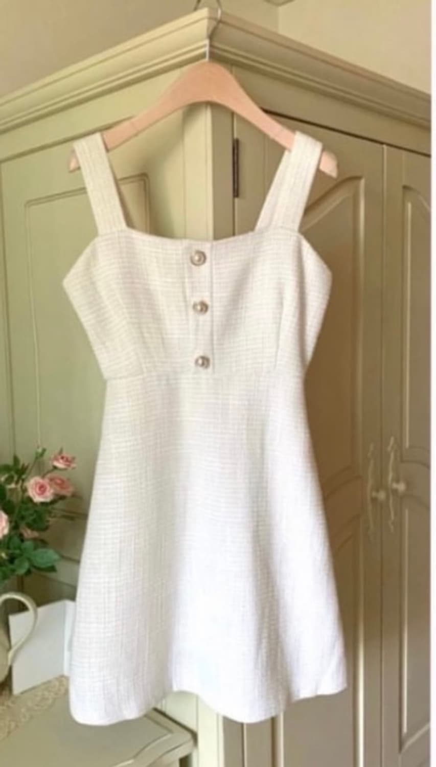 아이보리 트위드 원피스 상품이미지2