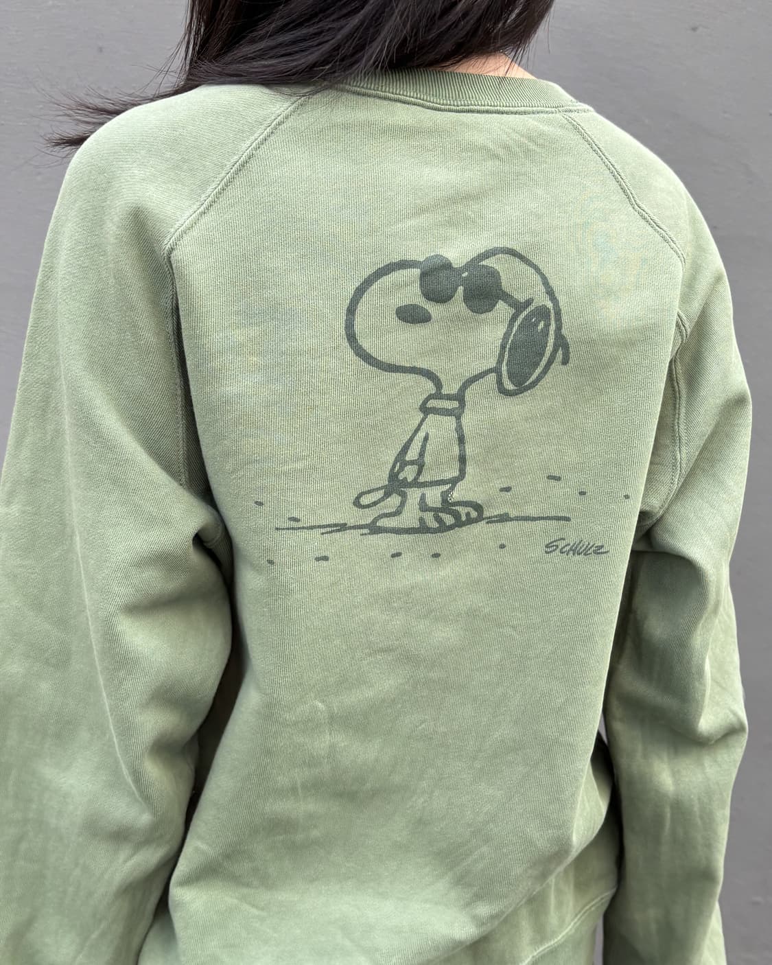 일본빈티지 유니클로 피너츠 콜라보 맨투맨 상품이미지3