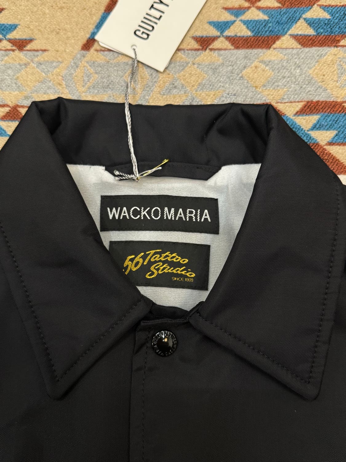[S] 와코마리아 x 56 타투 스튜디오 코치자켓 상품이미지2