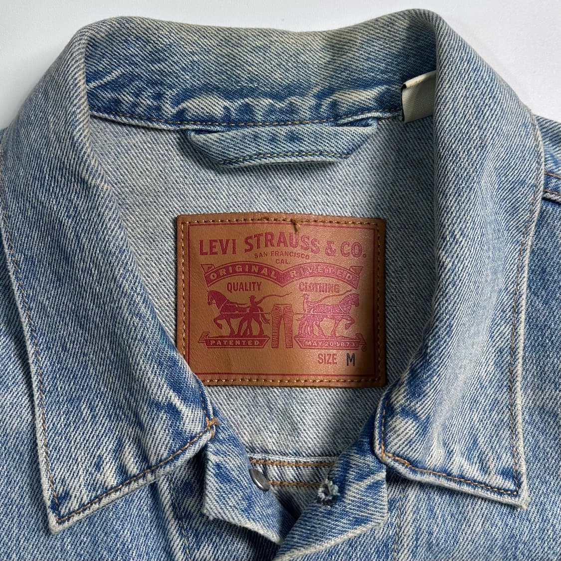 리바이스 디스트레스 데님 자켓   상품이미지9