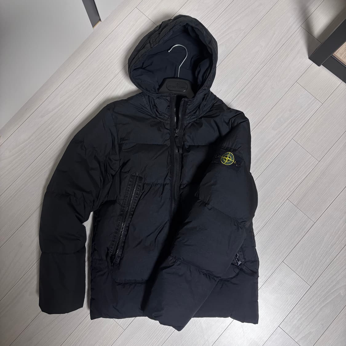 22FW 스톤아일랜드 키즈 주니어 다운 패딩 자켓 블랙 10y 상품이미지1