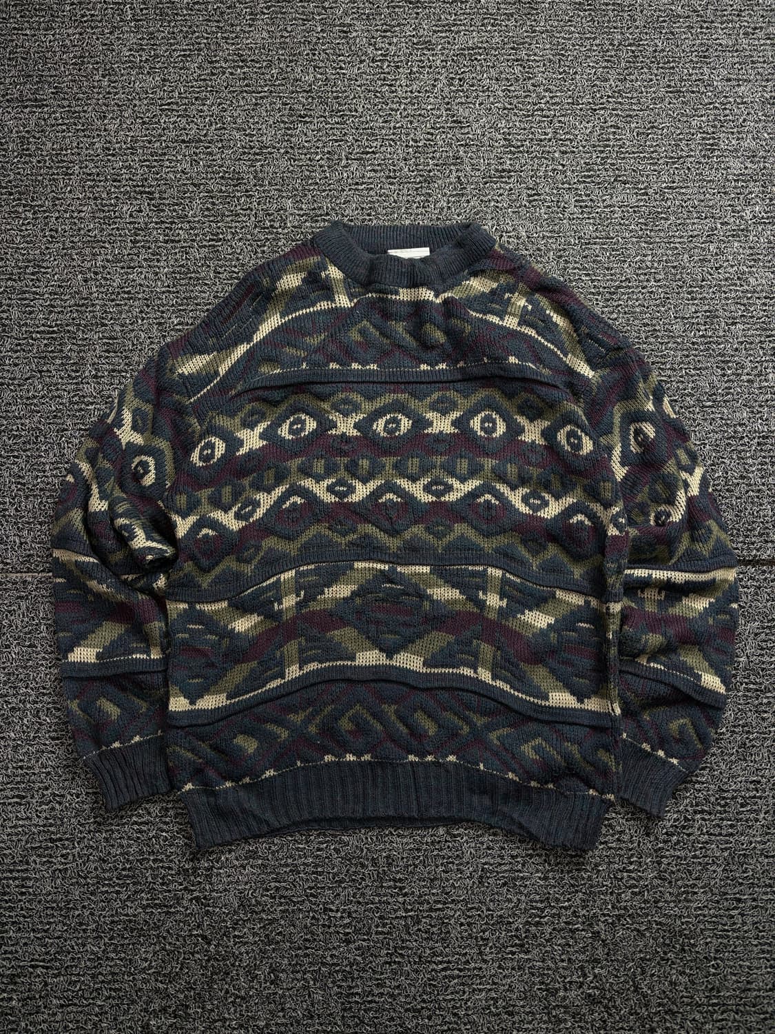 BURTON UK 아카이브 케이블 패턴 스웨터 1969 상품이미지2