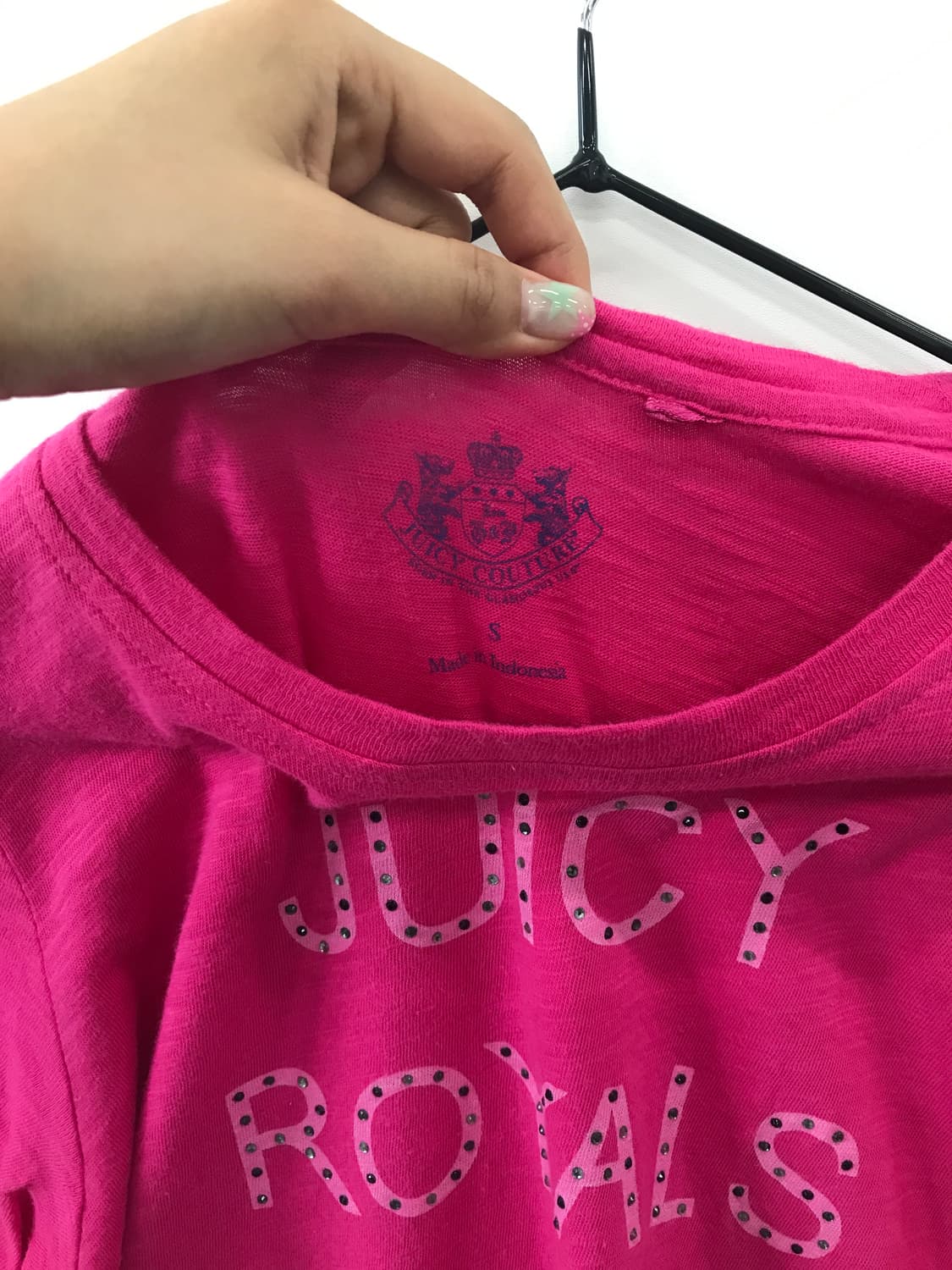 'Juicy Couture' Hot Pink Graphic Tee 상품이미지5