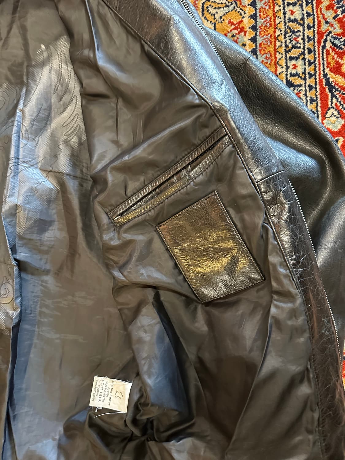 HUDSON "Urban Aviator" A-2 리얼 레더 플라이트 자켓 상품이미지8