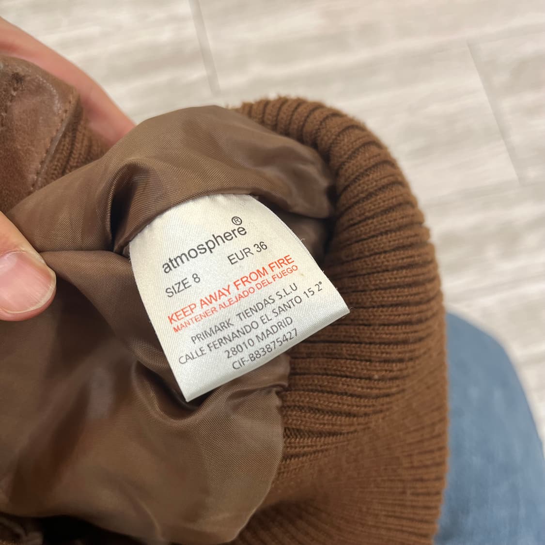 vintage leather jacket 딱붙 상품이미지4