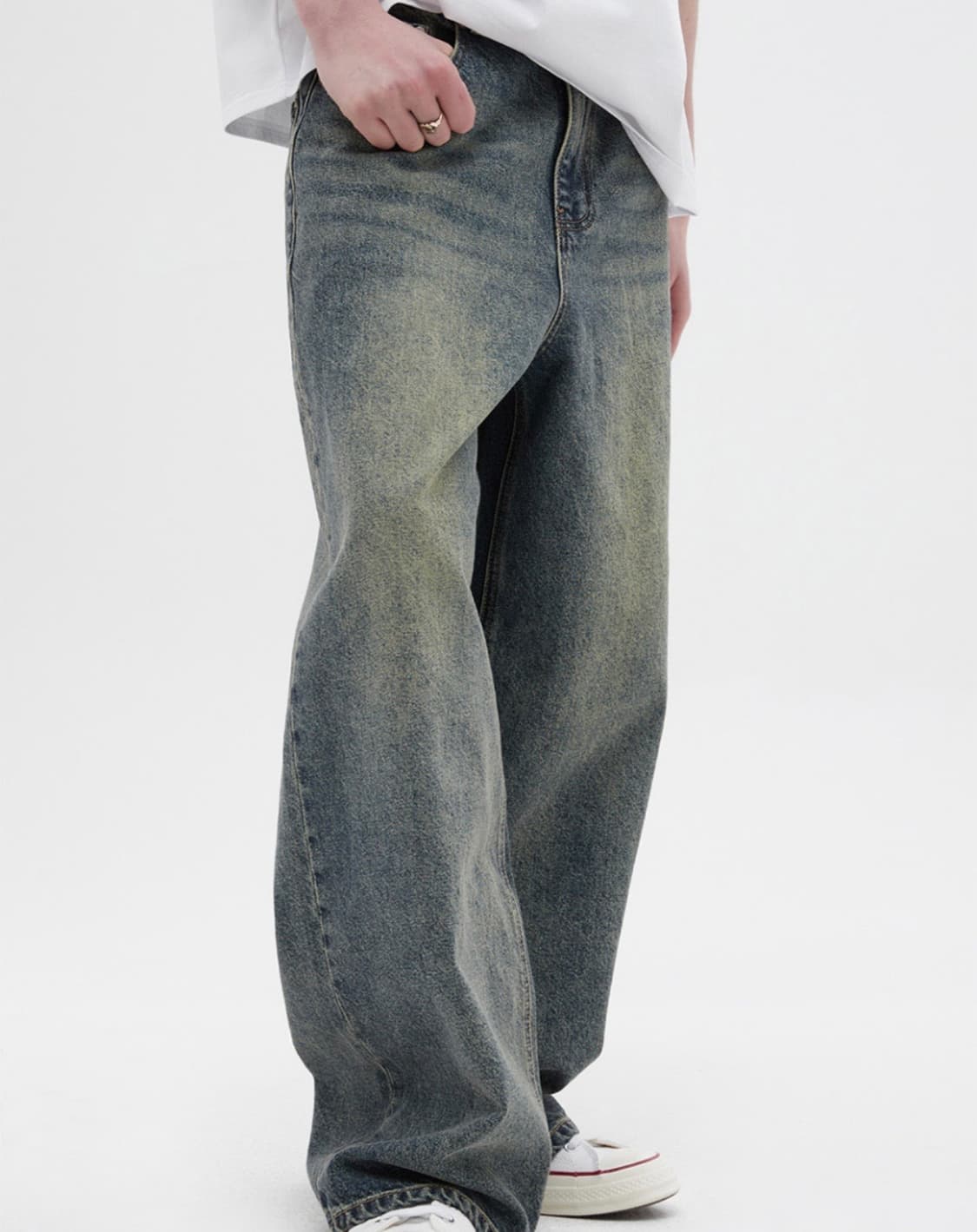 비바스튜디오 WIDE DENIM PANTS [BLUE] 상품이미지2