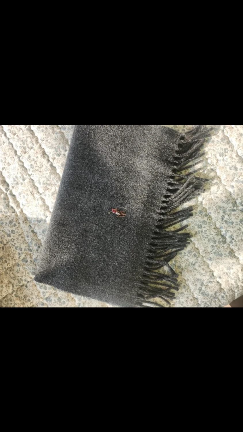 폴로 랄프로렌 램스울 그레이 머플러 상품이미지1