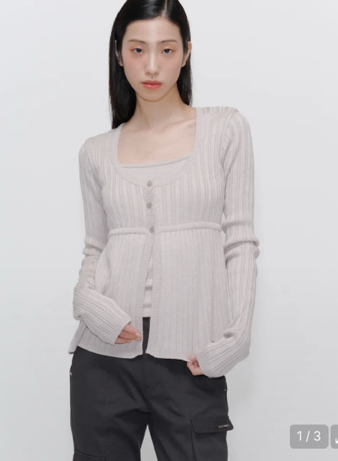 미세키서울 가디건 상품이미지1