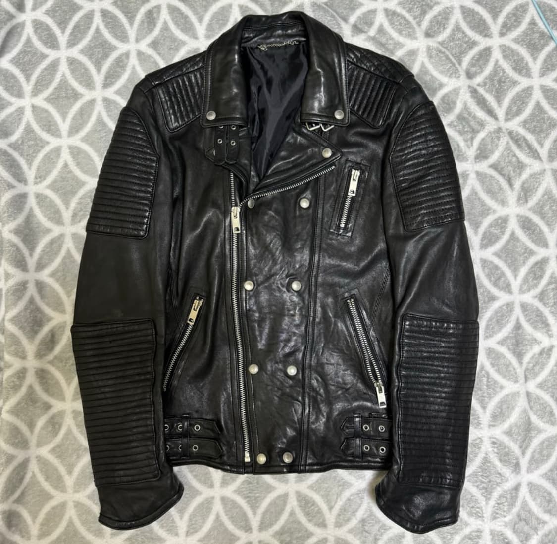 나폴레옹 레더 재킷 상품이미지1